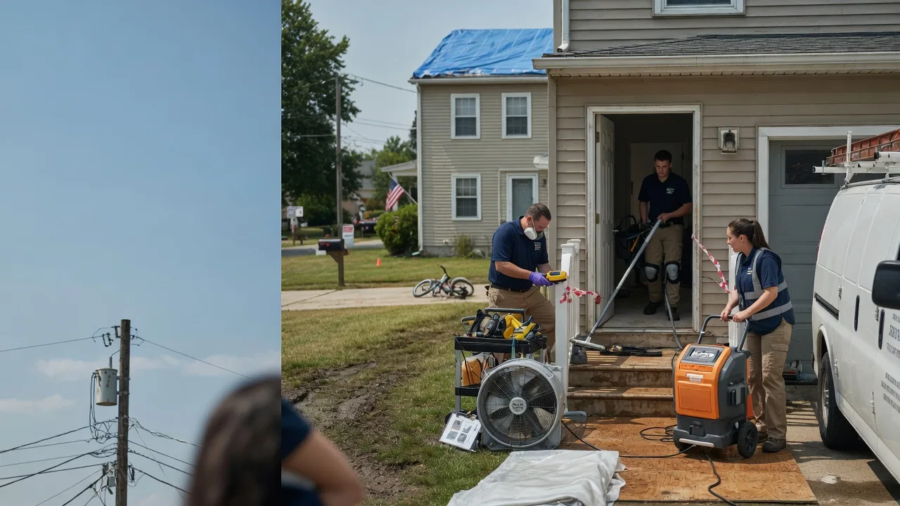 Water Damage Repair in Bowling Green, IN near me